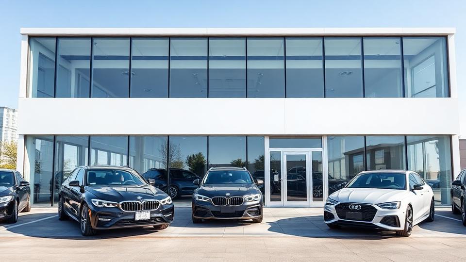 Titelfoto des Beispiel-Autohauses im Google Unternehmensprofil